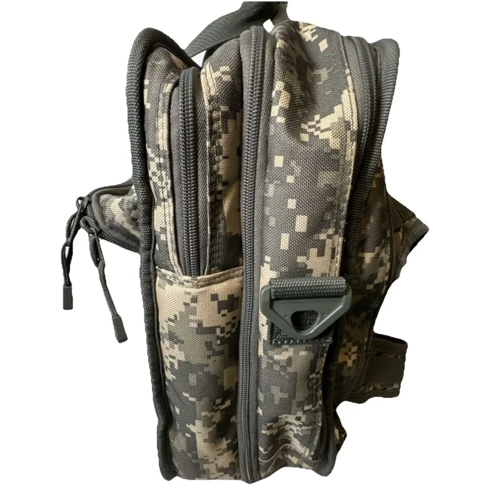 Camouflage Heavy‎ Duty Dual Backpack/Luggage/Camping/Hunting Digital Camo